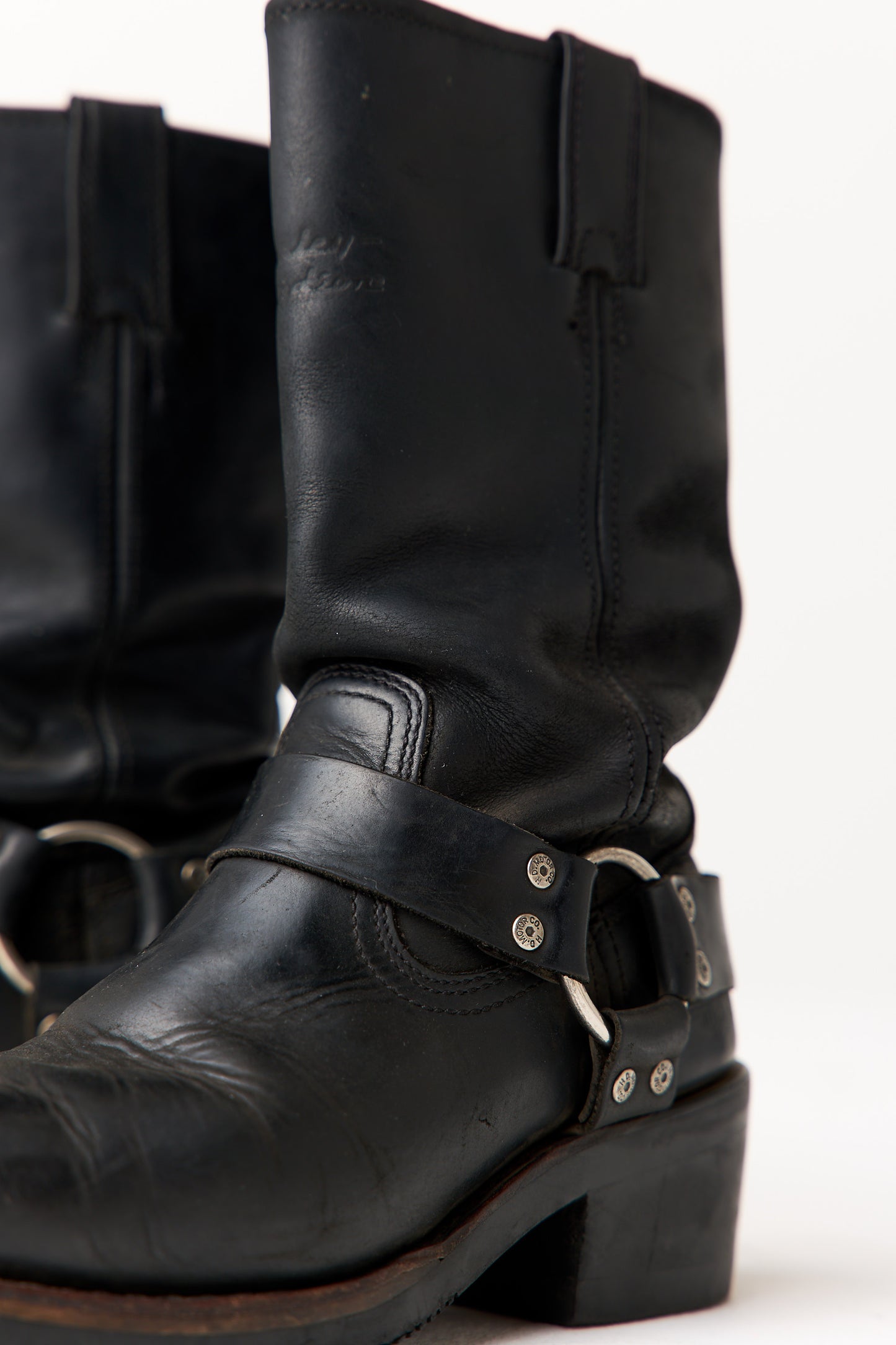 Vintage Harley Davidson Harness Boots