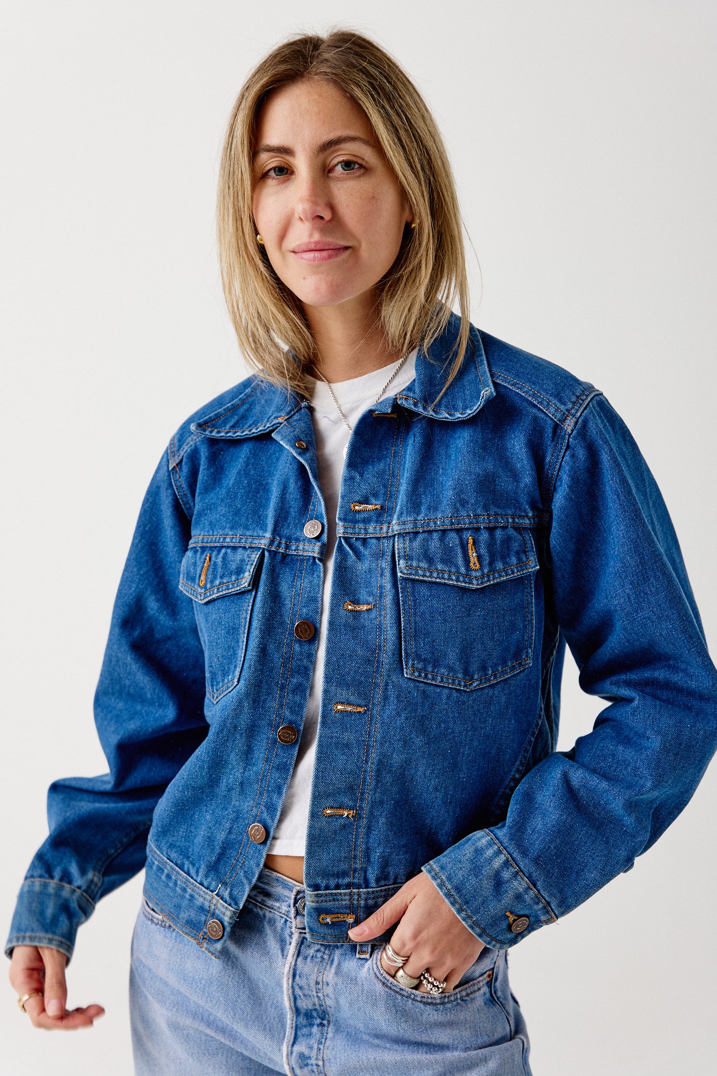 80s Dickies Denim Jacket