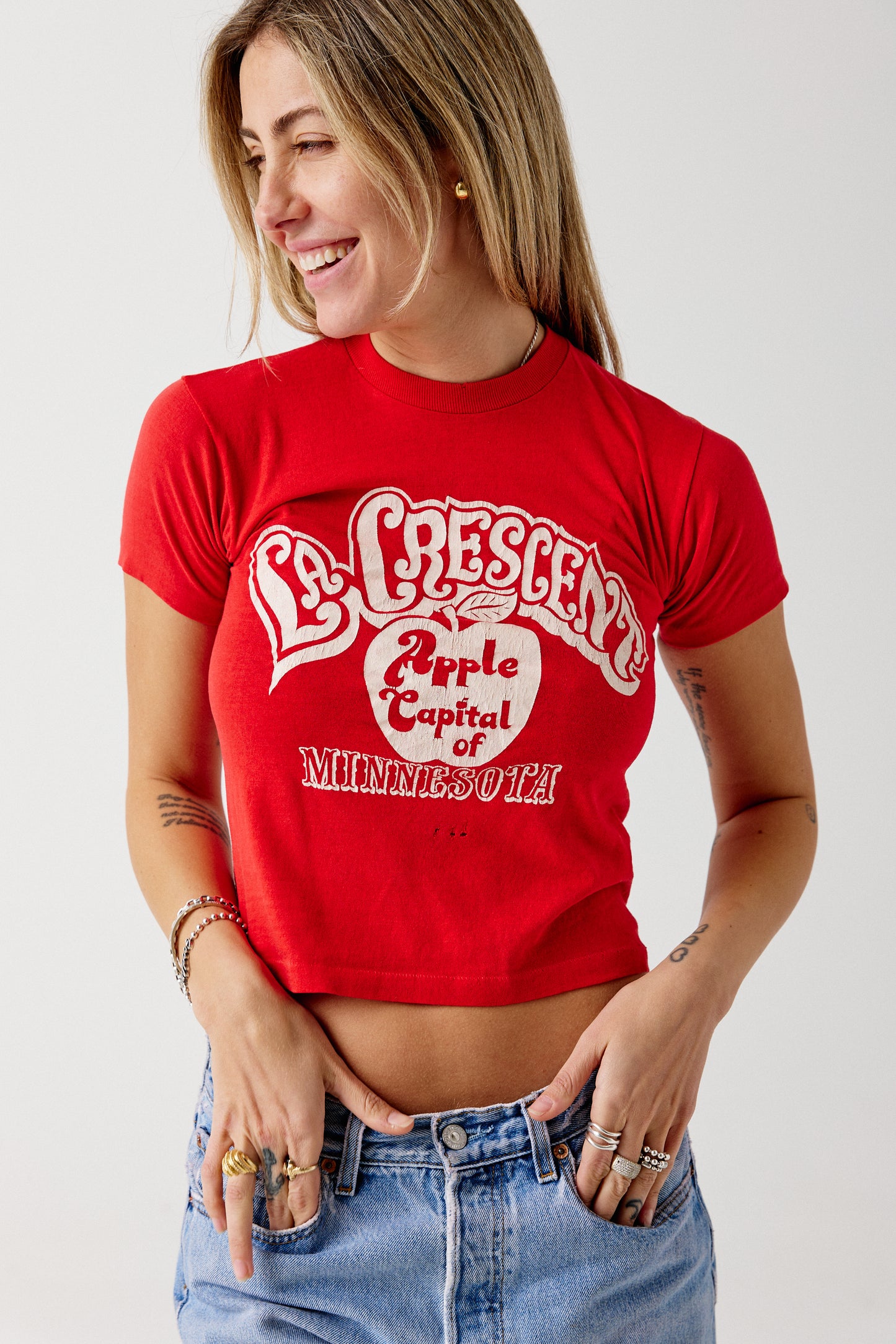 80s Apple Capital Tee
