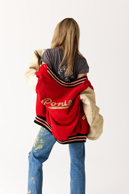 60s Chain Stitched Varsity Bomber