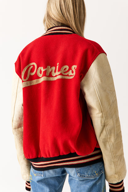 60s Chain Stitched Varsity Bomber