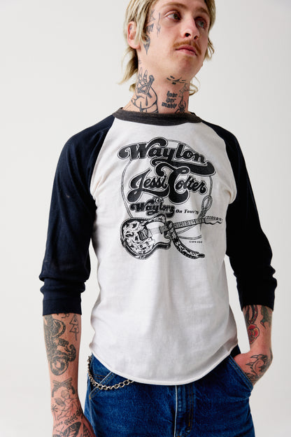 70s Waylon Raglan