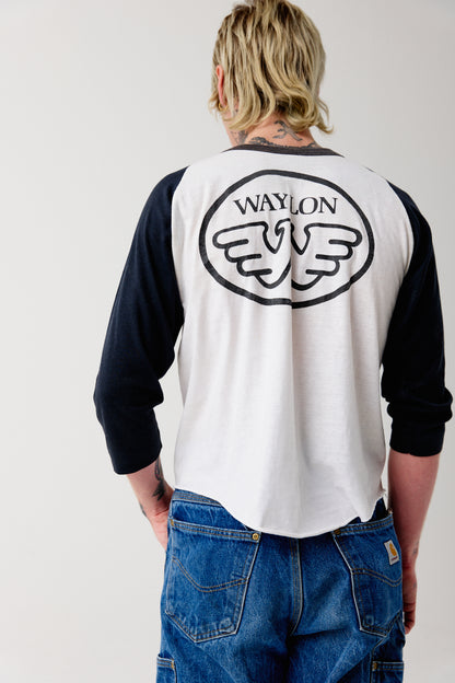 70s Waylon Raglan