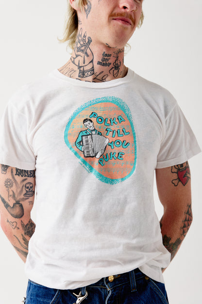 80s Polka Puke tee